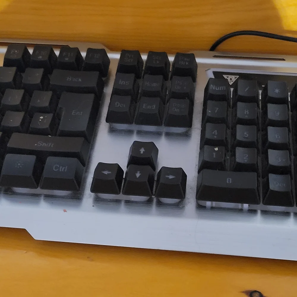 Gamedias Backlit Aluminum Gaming Keyboard